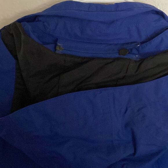 North Face Windbreaker Royal Blue Sz M impeccable - Picture 9 of 12
